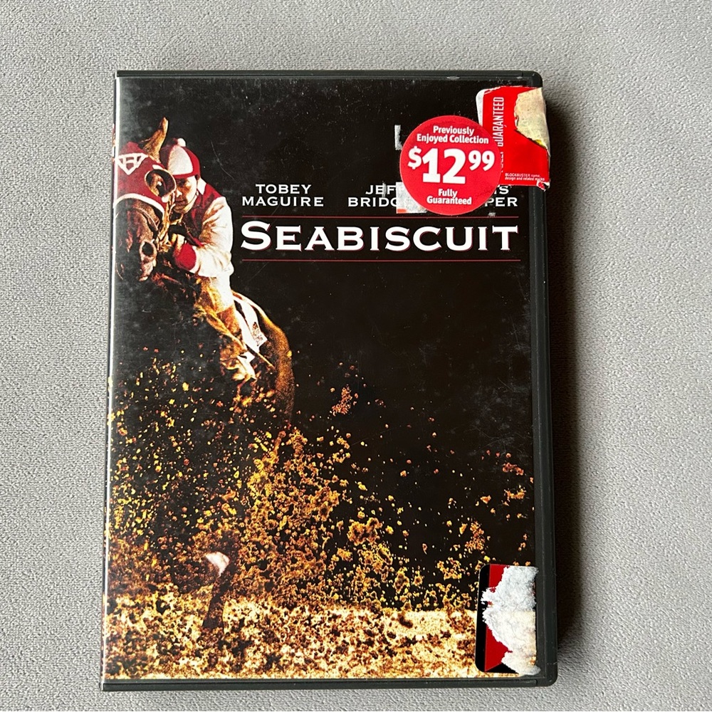 3 for $15 ~ Seabiscuit ~ Toby Maguire Jeff Bridges Chris Cooper ~ DVD ~3 for $15